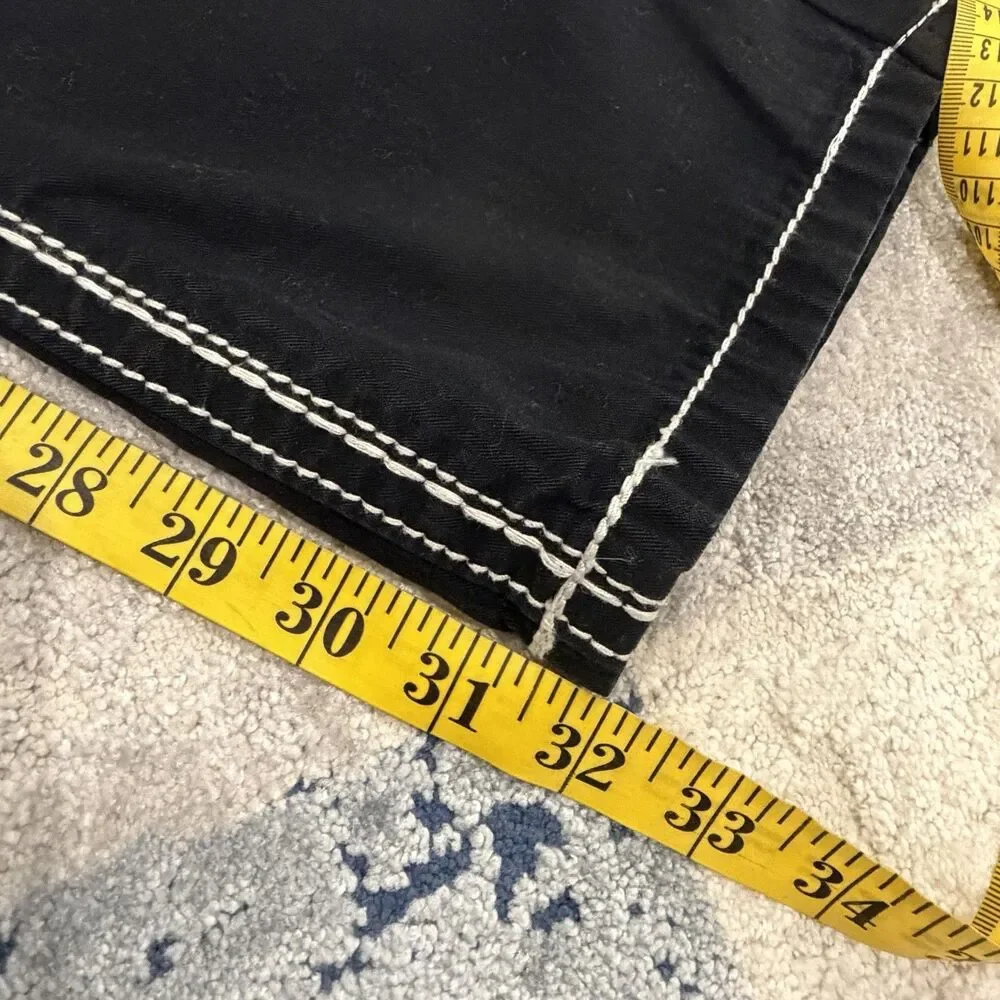 Rock Revival ELIAS Straight Black Jeans Mens 38 CUSTOM WAIST (See Measurements) - Picture 10 of 14